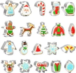 Christmas Cookie Cutter Set 20 PCS