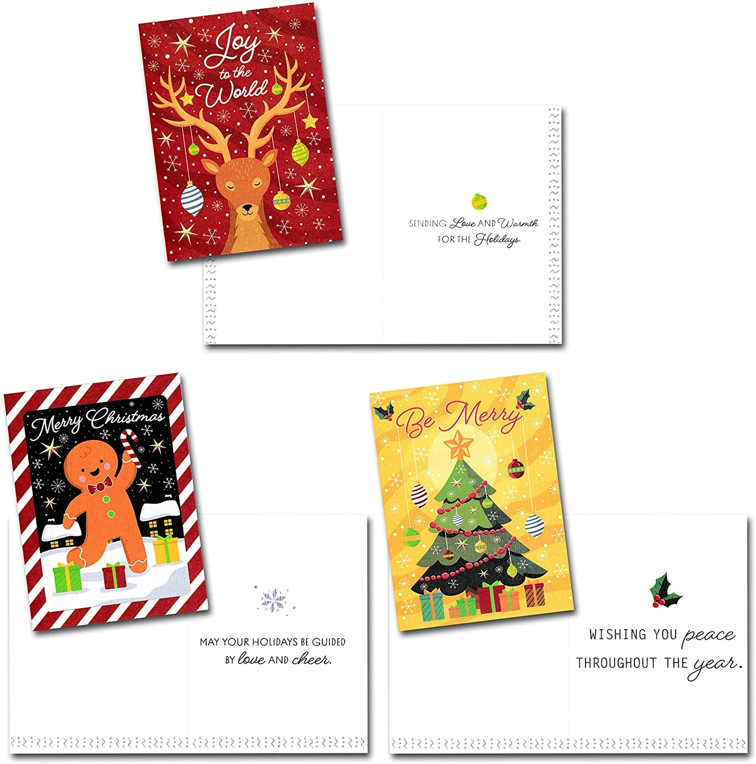 72 Christmas Greeting Cards With Envelopes 5 72 Christmas Greeting Cards With Envelopes - Image 3