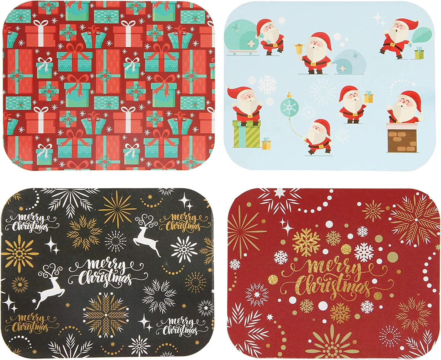 Christmas Treat Foil Containers, 40 Pcs 8 Christmas Treat Foil Containers, 40 Pcs - Image 6