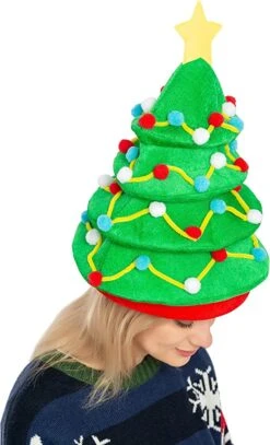 Plush Christmas Tree Hat 8 Plush Christmas Tree Hat -Xmas Supplies Shop 91t 0HiH0fL. AC UX569