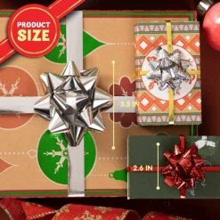 48Pcs Christmas Gift Bow Assortment, Red Silver Blue White 16 48Pcs Christmas Gift Bow Assortment, Red Silver Blue White -Xmas Supplies Shop 91wnI9cUd6L. AC SL1500