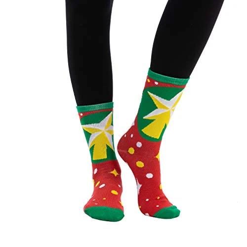 Soft Cotton Christmas Socks Set, 12 Pack 6 Soft Cotton Christmas Socks Set, 12 Pack - Image 4