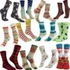 Christmas Holiday Crew Socks, 12 Pairs 2 Christmas Holiday Crew Socks, 12 Pairs -Xmas Supplies Shop B08HCTXBJB 1