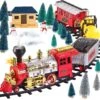 Christmas Electric Train Set With Lights & Sounds(Large) -Xmas Supplies Shop ChristmasElectricTrainSetwithLights Sounds Large 1