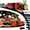 Christmas Electric Train Set With Miniatures 2 Christmas Electric Train Set With Miniatures -Xmas Supplies Shop ChristmasElectricTrainSetwithMiniatures 1