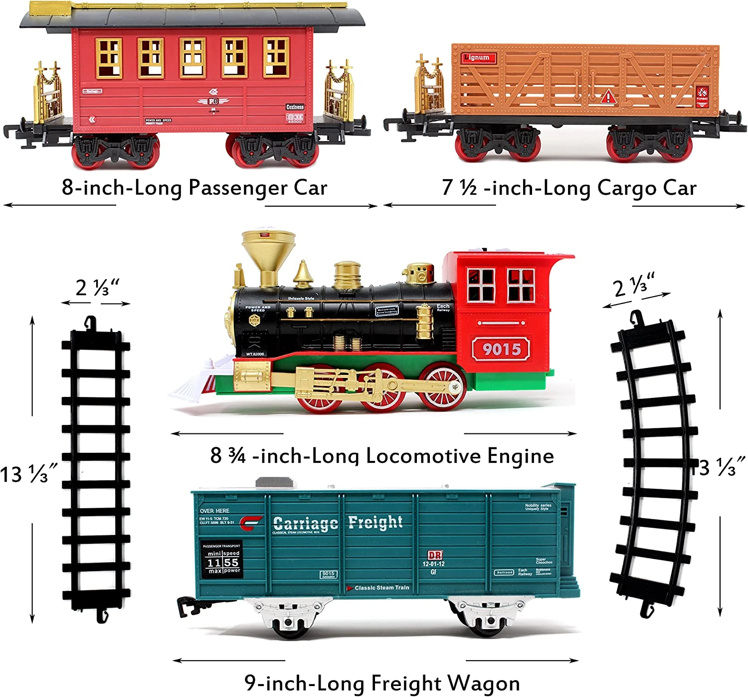 Christmas Electric Train Set With Miniatures 6 Christmas Electric Train Set With Miniatures - Image 4