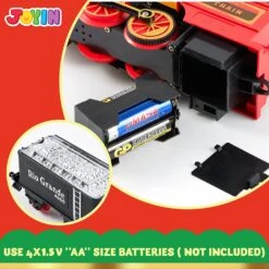 Christmas Electric Train Set With Miniatures(Medium) 13 Christmas Electric Train Set With Miniatures(Medium) -Xmas Supplies Shop ChristmasElectricTrainSetwithMiniatures Medium 5