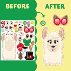 Christmas Make A Face - Head Only -Xmas Supplies Shop ChristmasMakeaFace HeadOnly 3