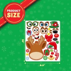 Christmas Make A Face - Head Only -Xmas Supplies Shop ChristmasMakeaFace HeadOnly 6