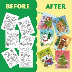 Christmas Mini Coloring Booklets, 48 Pack 11 Christmas Mini Coloring Booklets, 48 Pack -Xmas Supplies Shop ChristmasMiniColoringBooklets 48Pack 4