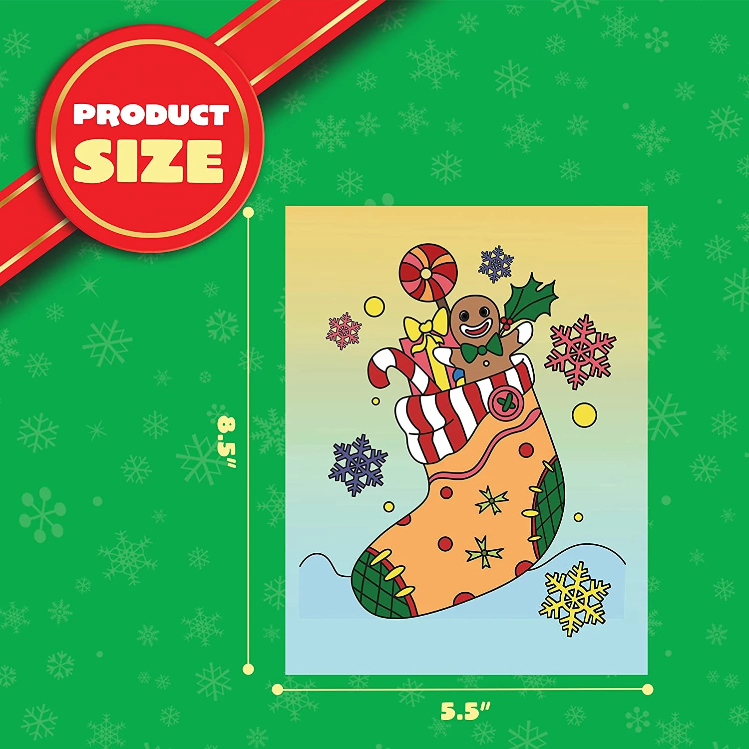 Christmas Mini Coloring Booklets, 48 Pack 8 Christmas Mini Coloring Booklets, 48 Pack - Image 6