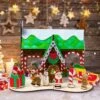 Christmas Wooden House Painting Craft Kits 2 Christmas Wooden House Painting Craft Kits -Xmas Supplies Shop ChristmasWoodenHousePaintingCraftKits 2