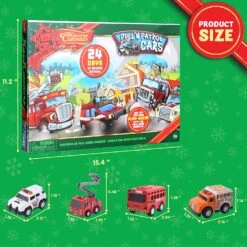 Christmas Pull Back City Car Advent Calendar, 24 Pcs 13 Christmas Pull Back City Car Advent Calendar, 24 Pcs -Xmas Supplies Shop Christmaspullbackcitycaradventcalendar 24Pcs 5