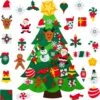 DIY Felt Wall Christmas Tree With 26 Piece Hanging Ornaments 2 DIY Felt Wall Christmas Tree With 26 Piece Hanging Ornaments -Xmas Supplies Shop DIYFeltWallChristmasTreewith26PieceHangingOrnaments 2