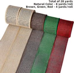 Christmas Gift Wrap Burlap Ribbon 8 Christmas Gift Wrap Burlap Ribbon -Xmas Supplies Shop b 7707561a 7d75 458a 9e32 2a2c8b3b54ed