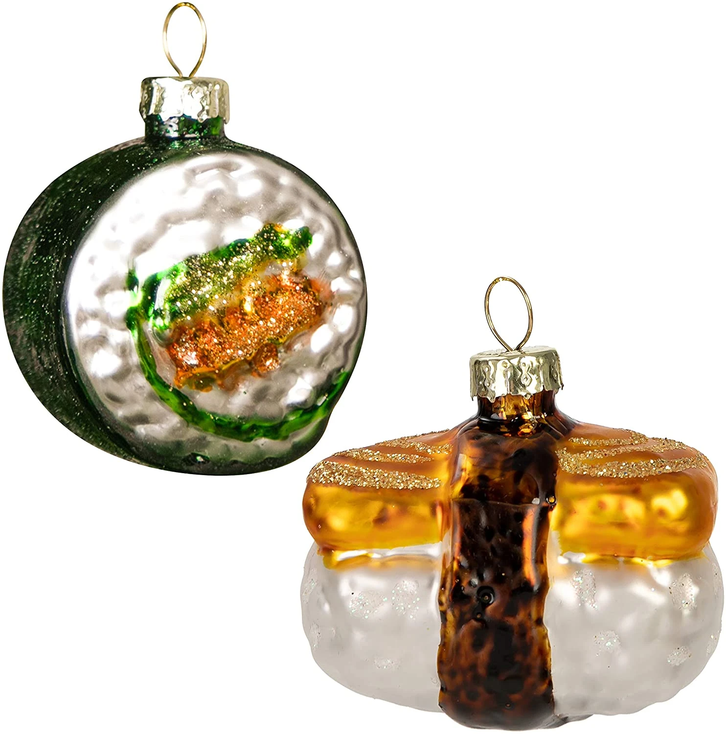 Christmas Tamagoyaki Sushi And Sushi Roll Set Christmas Tree Decoration 3 Christmas Tamagoyaki Sushi And Sushi Roll Set Christmas Tree Decoration