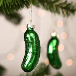 Christmas Glass Ornament 2-pcs Pickle Set For Christmas Tree Decoration 13 Christmas Glass Ornament 2-pcs Pickle Set For Christmas Tree Decoration -Xmas Supplies Shop f4 fed97eb0 912b 4314 a8f3 99e24bb2adbb