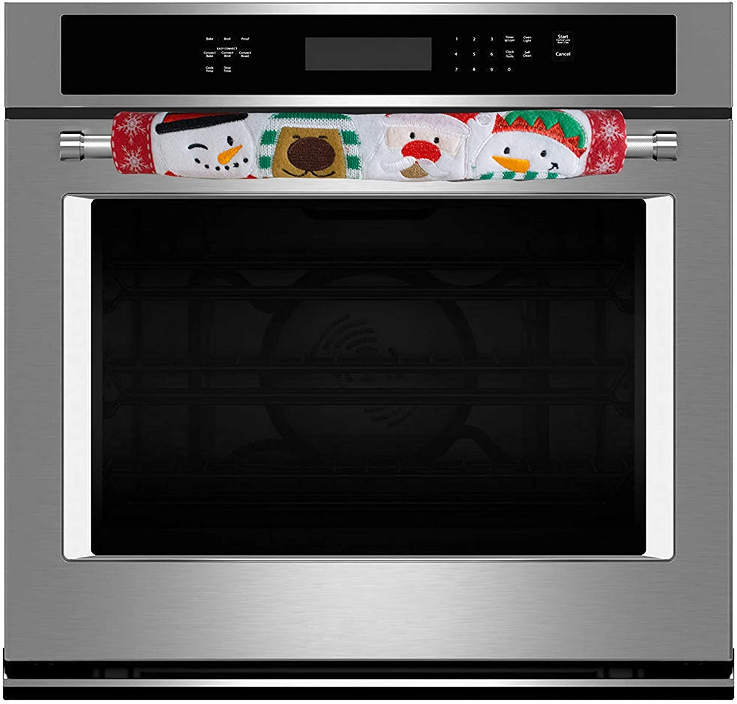 Christmas Kitchen Appliance Handle Covers For Kitchen 4 Christmas Kitchen Appliance Handle Covers For Kitchen - Image 2
