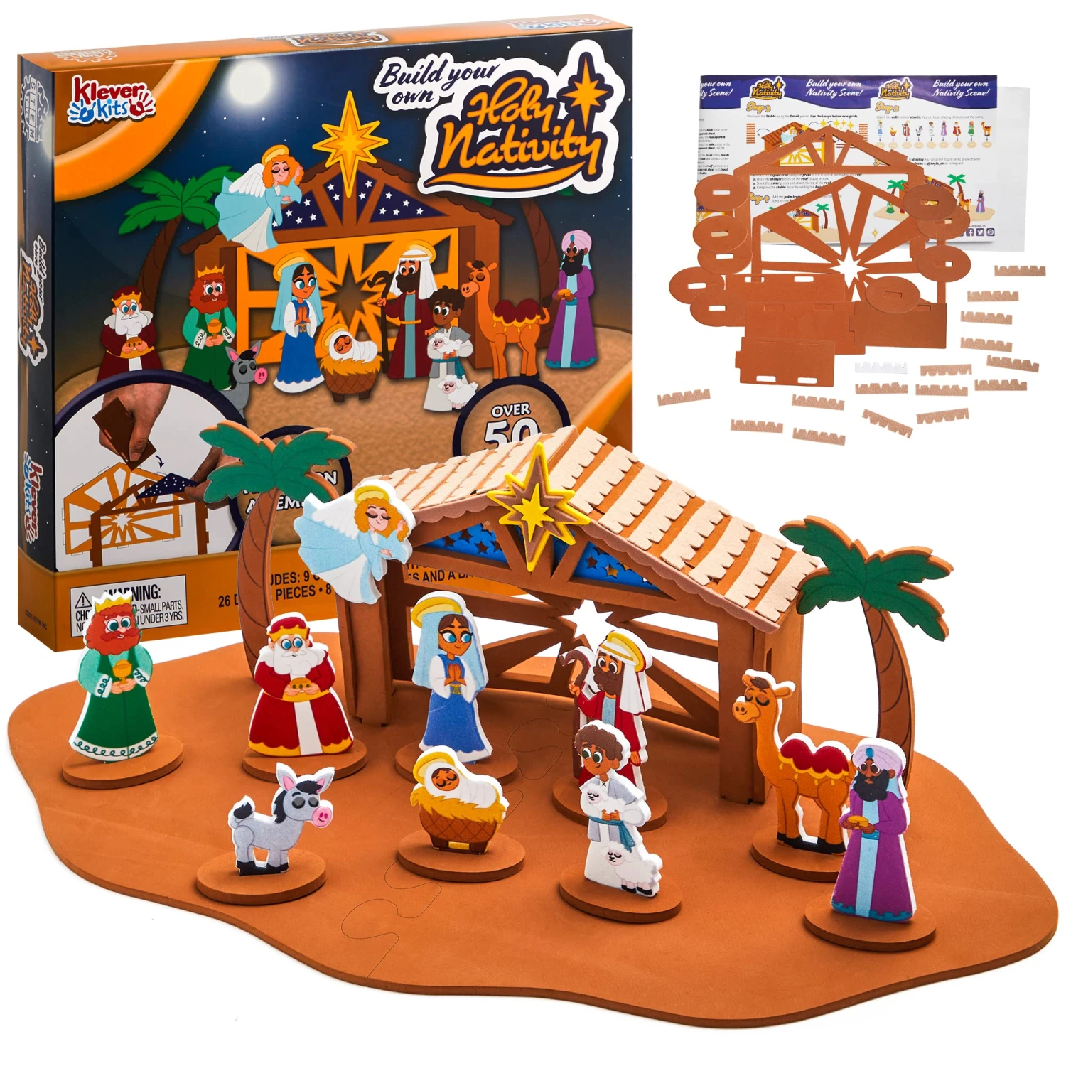 Christmas Nativity Craft Kit 3 Christmas Nativity Craft Kit