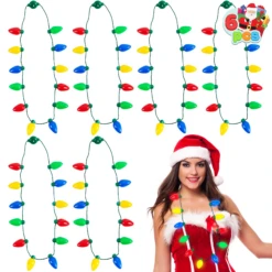 6 Pcs Christmas Nacklace 12 Light Bulbs 8 6 Pcs Christmas Nacklace 12 Light Bulbs -Xmas Supplies Shop image 1 463070d9 c5b9 49cc 931a ba77a86ba14e