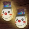 2 Pcs Christmas Snowman Porch Light Cover 2 2 Pcs Christmas Snowman Porch Light Cover -Xmas Supplies Shop image 1 57abcd99 d6ab 48f0 bbc0 5808a5d0eae5