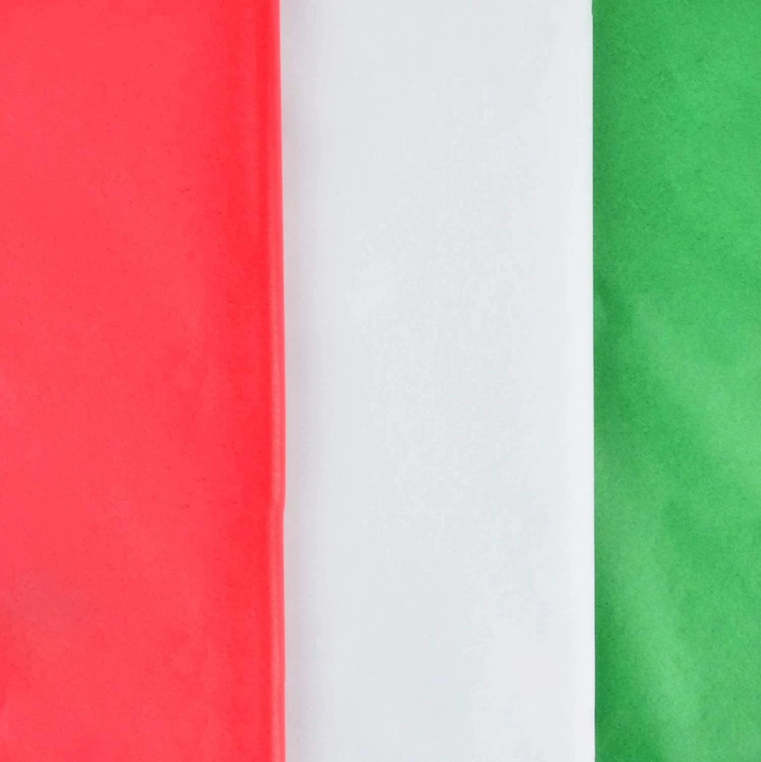 72 Sheet 20" X 20" Christmas Tissue Paper Assortment (Red, Green & White) 4 72 Sheet 20" X 20" Christmas Tissue Paper Assortment (Red, Green & White) - Image 2