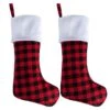 Red Jumbo Plaid Christmas Stockings, 2 Pack 1 Red Jumbo Plaid Christmas Stockings, 2 Pack -Xmas Supplies Shop image 1 974367e7 b727 448f b24a 6ed814b7cdca