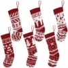 Christmas Stockings Knit Decorations, 6 Pack -Xmas Supplies Shop image 1 9b3fc254 f3e0 4f7e b57f 6ac45ce59d71