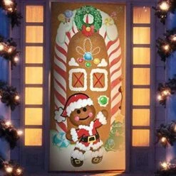 3 Packs Christmas Ginger Bread Door Cover