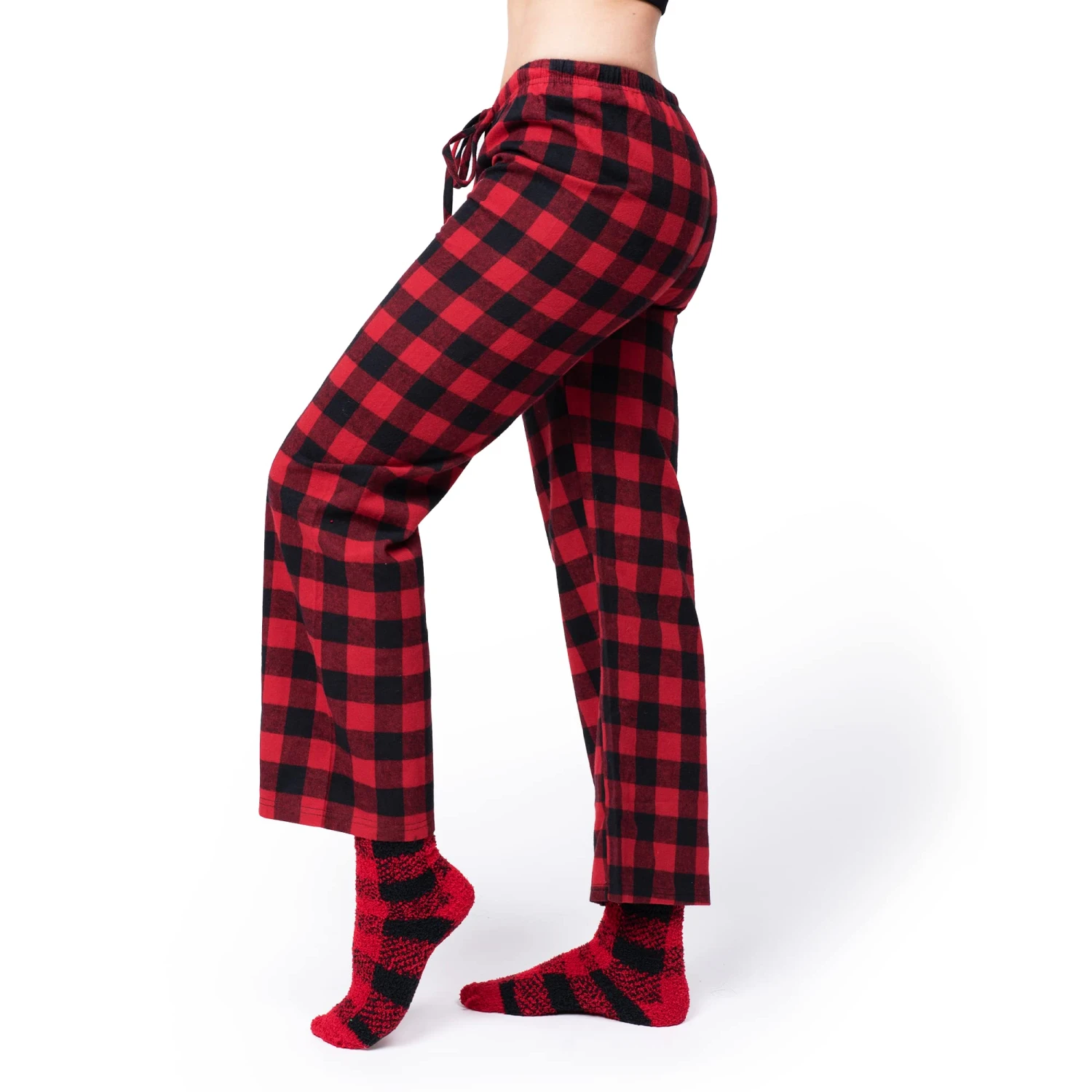 Christmas Black And Red Buffalo Plaid Pants 3 Christmas Black And Red Buffalo Plaid Pants