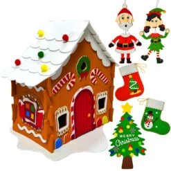 Christmas Art And Craft Kit DIY 3D Set