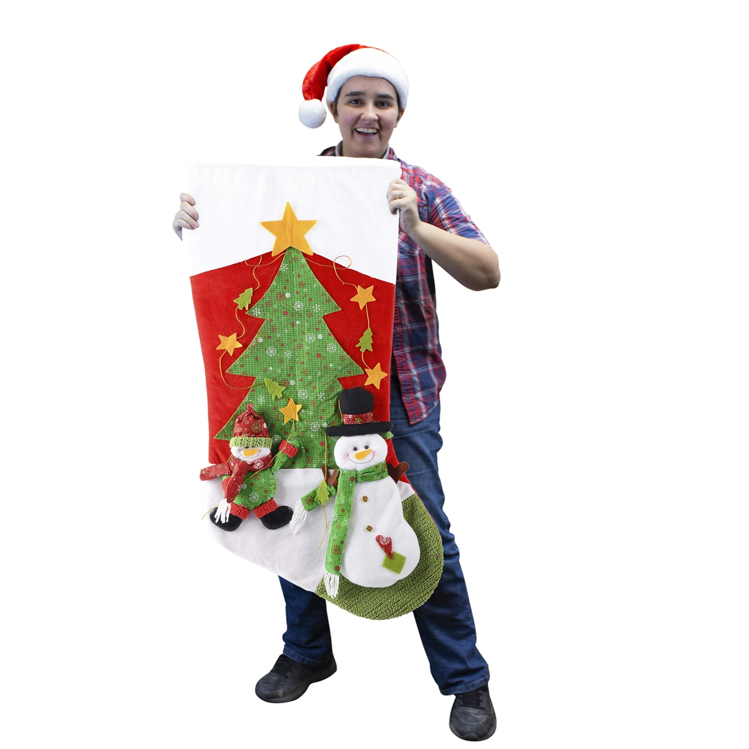 40.5" Giant Christmas Stockings 3 40.5" Giant Christmas Stockings