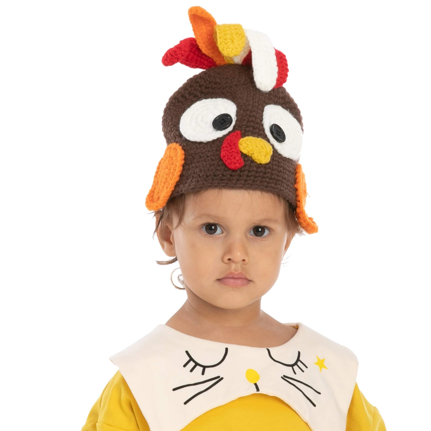 Thanksgiving Christmas Turkey Beanie Hat 4 Thanksgiving Christmas Turkey Beanie Hat - Image 2