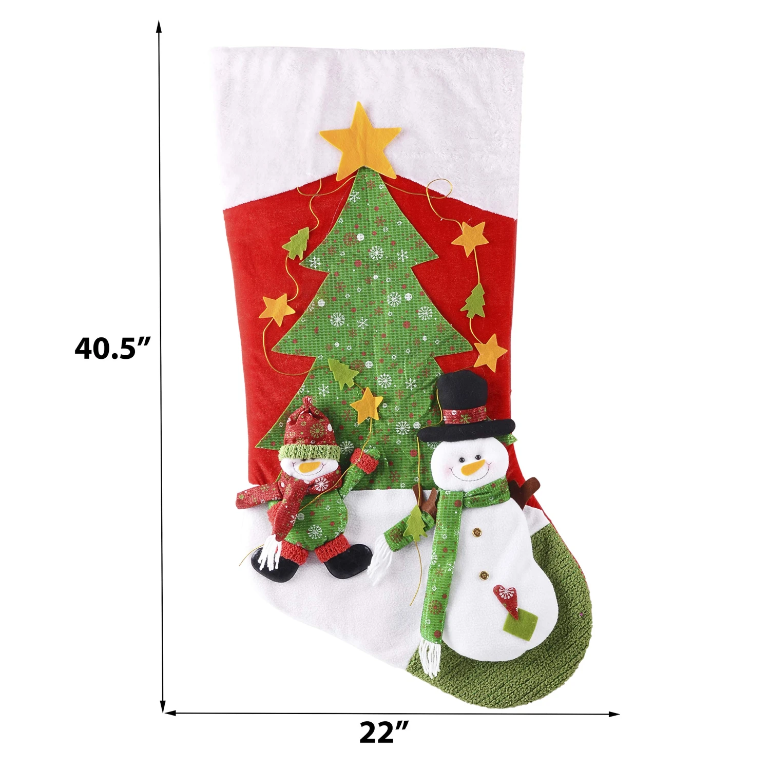40.5" Giant Christmas Stockings 4 40.5" Giant Christmas Stockings - Image 2