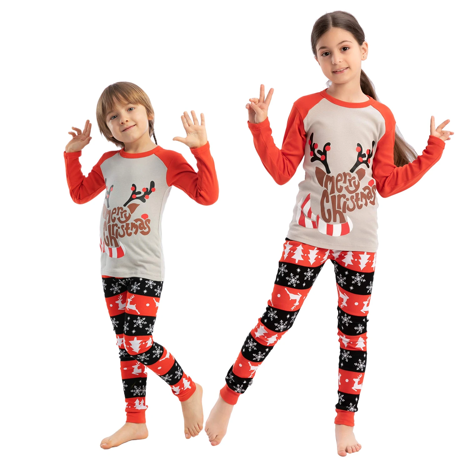 Men Christmas Reindeer Family Matching Pajama 4 Men Christmas Reindeer Family Matching Pajama - Image 2