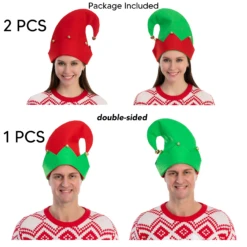 Unisex Christmas Elf Felt Hats, 3pcs -Xmas Supplies Shop image 2 106af3b2 a0fa 428c b96a 3b59f77e9dc0