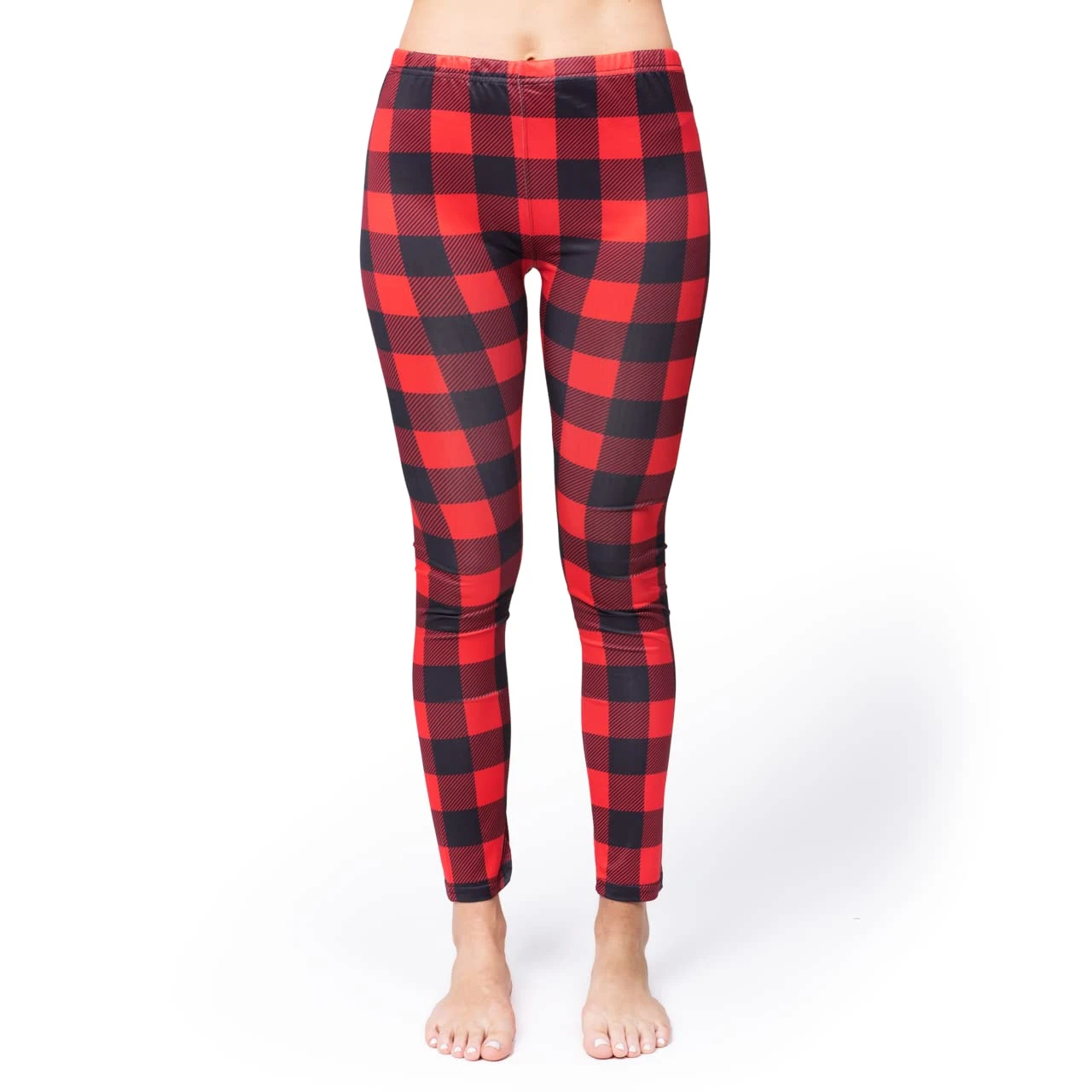 Adult Women Christmas Leggings Geometry Style Pattern 4 Adult Women Christmas Leggings Geometry Style Pattern - Image 2