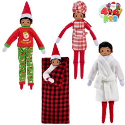 4Pcs Christmas Accessory For Elf Doll -Xmas Supplies Shop image 2 44569225 7dbe 44f7 9fcb 53824da82848