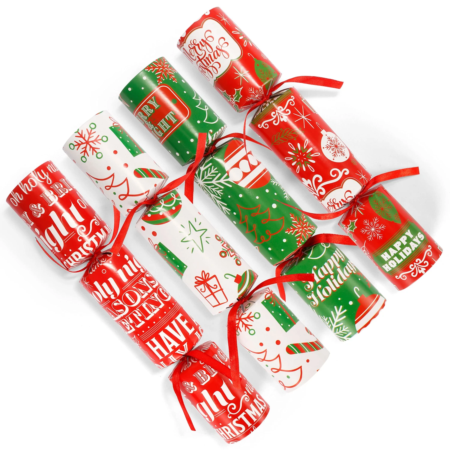 Christmas Party Table Favors (Colorful), 8 Pack 4 Christmas Party Table Favors (Colorful), 8 Pack - Image 2
