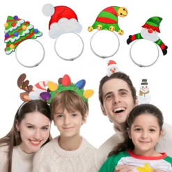 Christmas Headbands, 24 Pcs