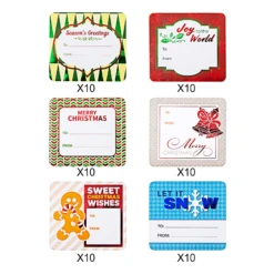 Jumbo Christmas Gift Self Adhesive Tag, 60 Pcs 13 Jumbo Christmas Gift Self Adhesive Tag, 60 Pcs -Xmas Supplies Shop image 2 ba02c202 b229 4550 a939 34b6c64494fc