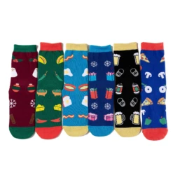 Colorful Christmas Novelty Socks For Women, 6 Pcs 9 Colorful Christmas Novelty Socks For Women, 6 Pcs -Xmas Supplies Shop image 3 12e6d36e 629f 4f87 b250 8dfd8af43713