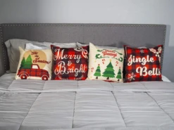 4 Pcs Christmas Mixed Pillow Covers -Xmas Supplies Shop image 3 13d501d0 82cd 4cf3 ad54 3da9bfd3ac41