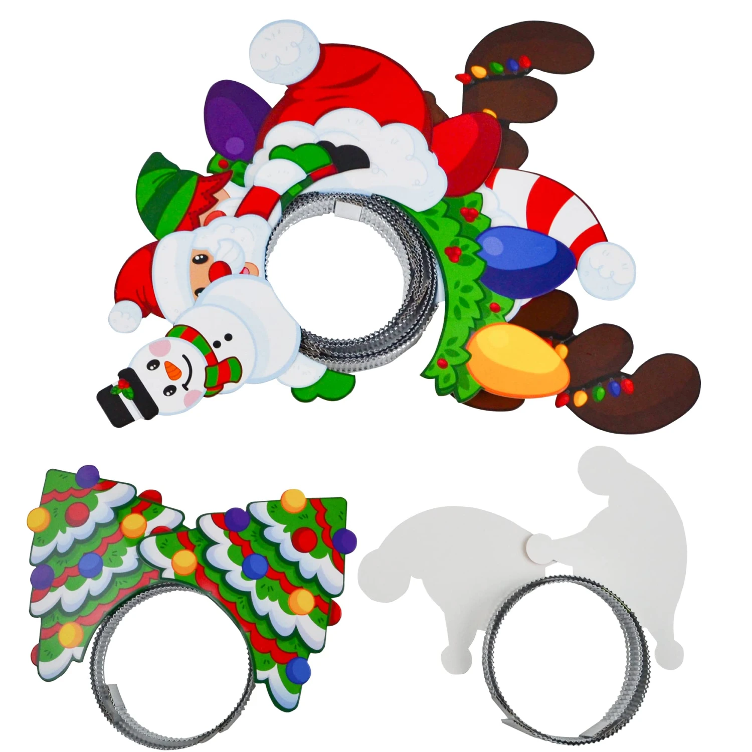 Christmas Headbands, 24 Pcs 5 Christmas Headbands, 24 Pcs - Image 3