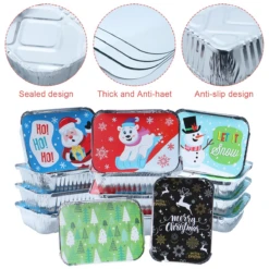 Christmas Cookie Tins With Lids, 36 Pcs 12 Christmas Cookie Tins With Lids, 36 Pcs -Xmas Supplies Shop image 3 1b63a45e 0bef 4a46 adce b8b09a63aca2