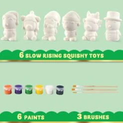 Christmas Squishy Coloring Craft Kit -Xmas Supplies Shop image 3 26629594 10ac 4900 b868 a1f0a3183afb