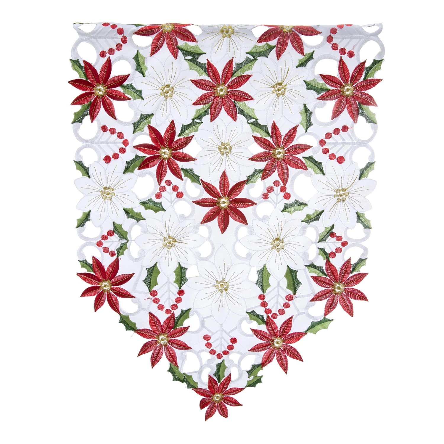 Christmas Flower Table Runner 5 Christmas Flower Table Runner - Image 3