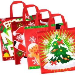 Christmas Large Tote Bags, 12 Pcs 11 Christmas Large Tote Bags, 12 Pcs -Xmas Supplies Shop image 3 3b866a1e 81d3 43eb af6c 50246a5e56f5