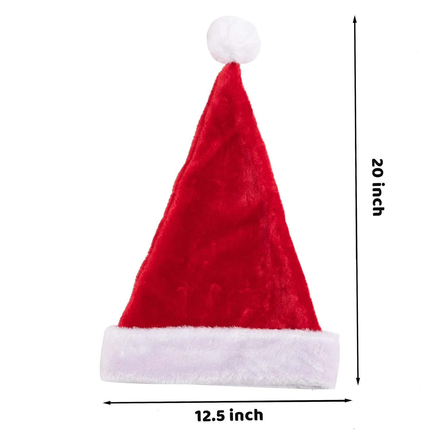 Premium Christmas Santa Hats, 12 Packs 6 Premium Christmas Santa Hats, 12 Packs - Image 4