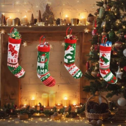 18in Christmas Stockings, 4 Packs -Xmas Supplies Shop image 3 4b6066f4 ebb3 4030 96f8 a0b1bbe6ff44